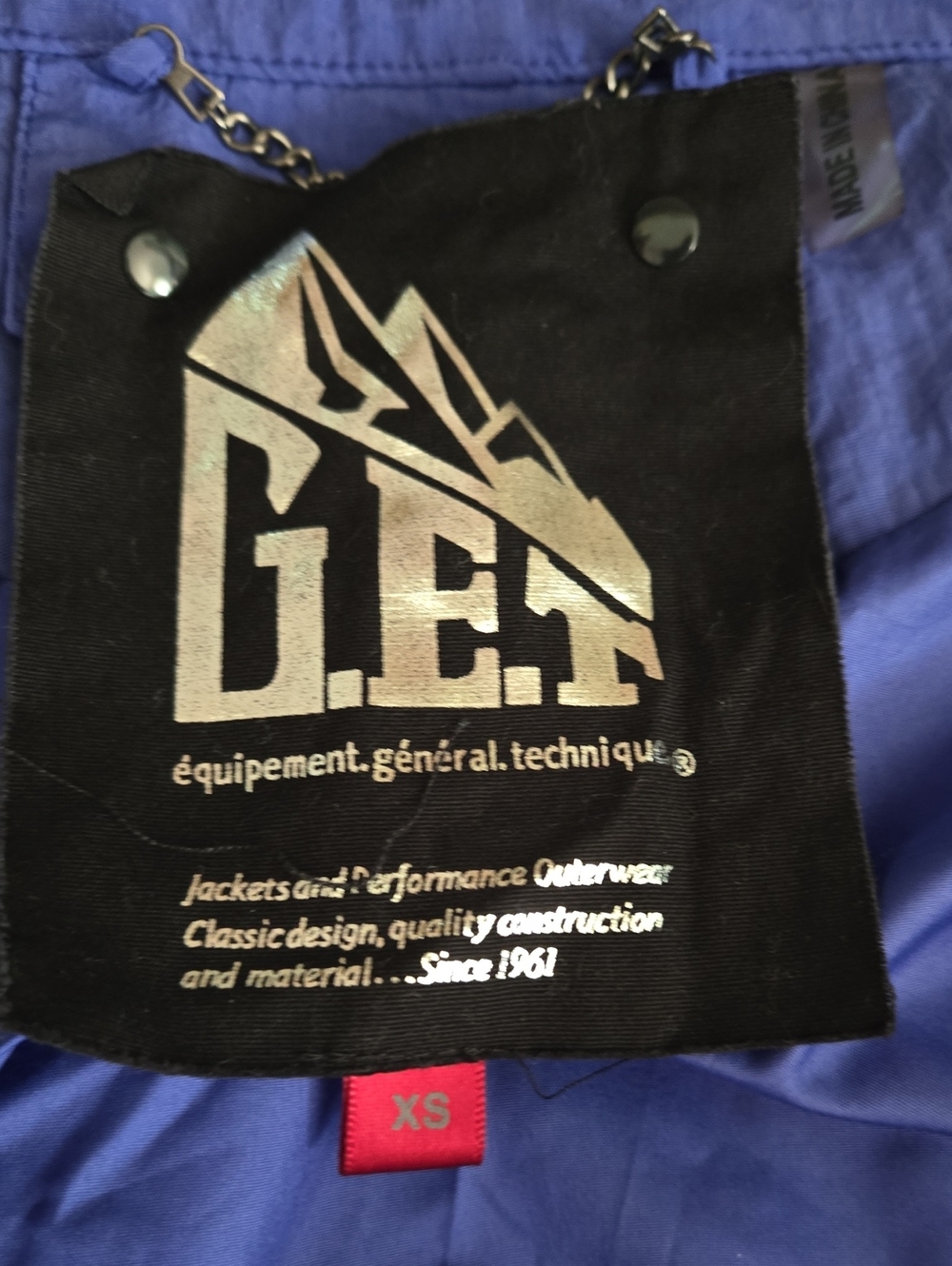 G.E.T. Lightweight Fall/Spring Jacket XS - Picture 6 of 7